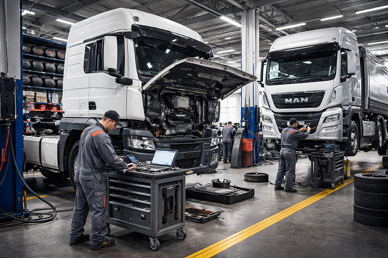 ремонт грузовиков МАН
